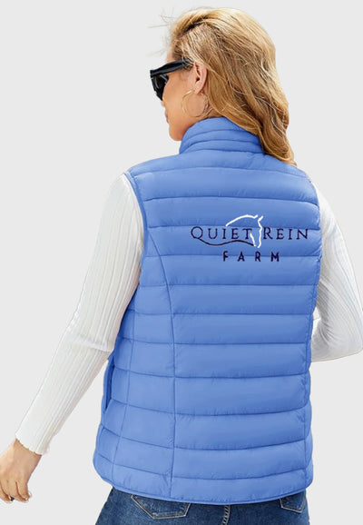 Quiet Rein Farm MAGCOMSEN Lightweight Women's Puffer Vest, 2 color options