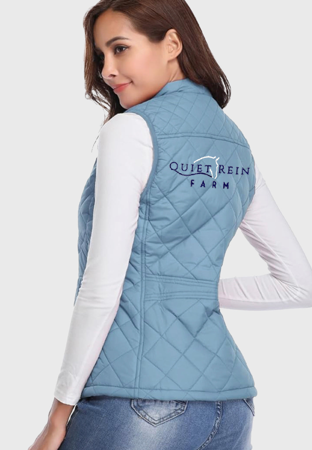 Quiet Rein Farm Women's Quilted Vest, 2 Color Options