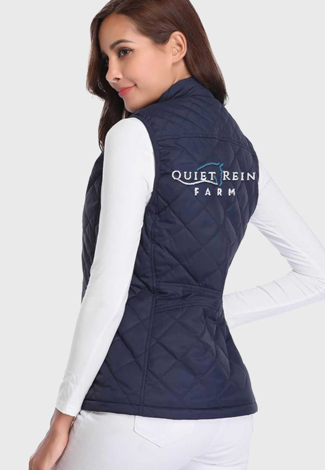 Quiet Rein Farm Women's Quilted Vest, 2 Color Options