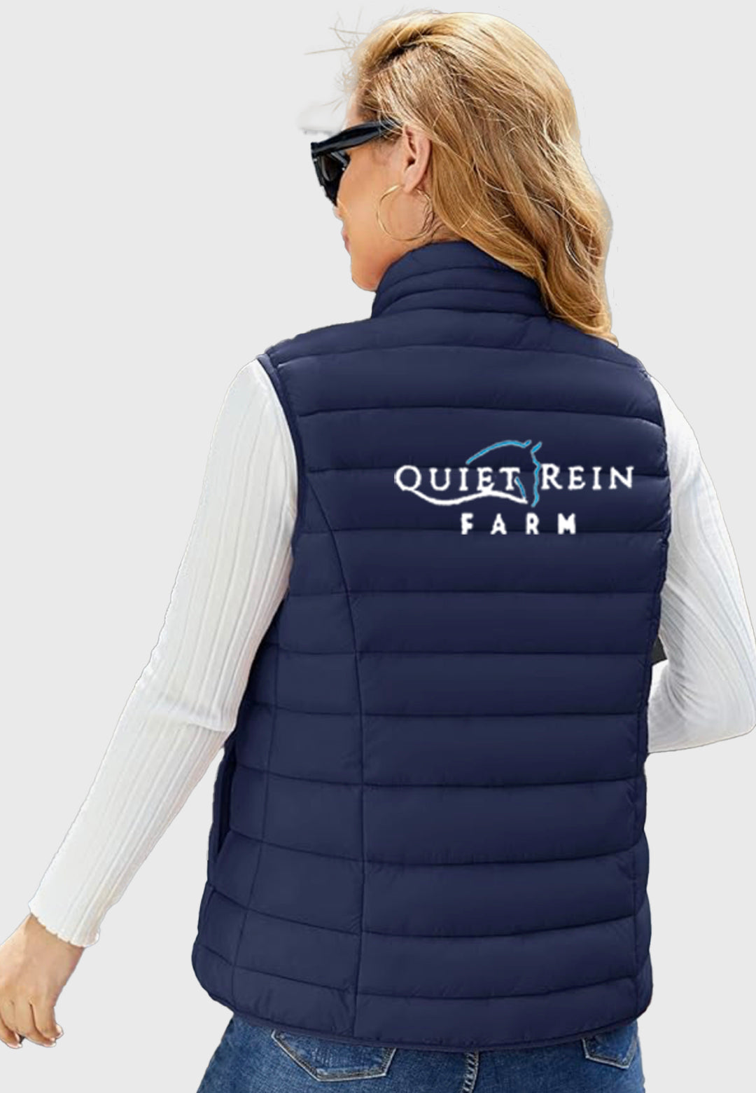 Quiet Rein Farm MAGCOMSEN Lightweight Women's Puffer Vest, 2 color options