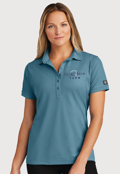 Quiet Rein Farm OGIO® - Ladies Jewel Polo, 2 Color Options