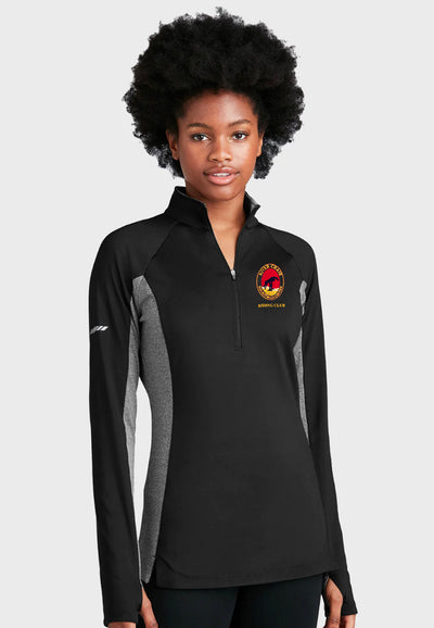River Chase Equestrian Center Sport-Tek® Ladies Sport-Wick® Stretch Contrast 1/2-Zip Pullover