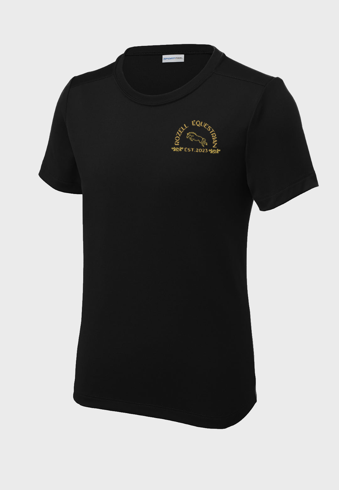 Rozell Equestrian Sport-Tek ® Posi-UV ® Pro Tee, Adult + Youth Sizes ...