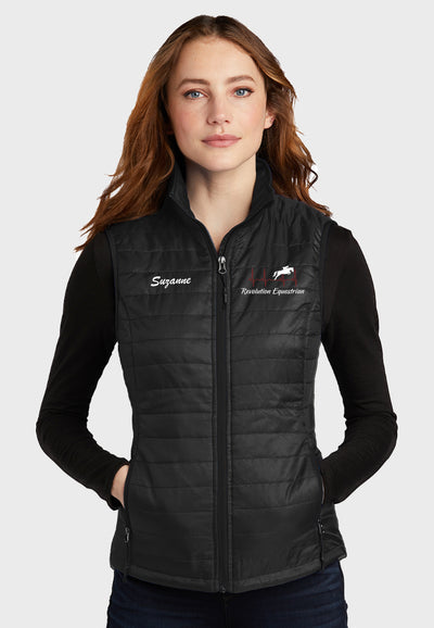 Revolution Equestrian Port Authority® Ladies Packable Puffy Vest