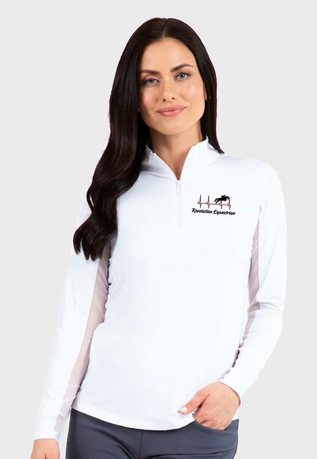 Revolution Equestrian IBKÜL® Ladies Long Sleeve Sun Shirt, 3 Color Options