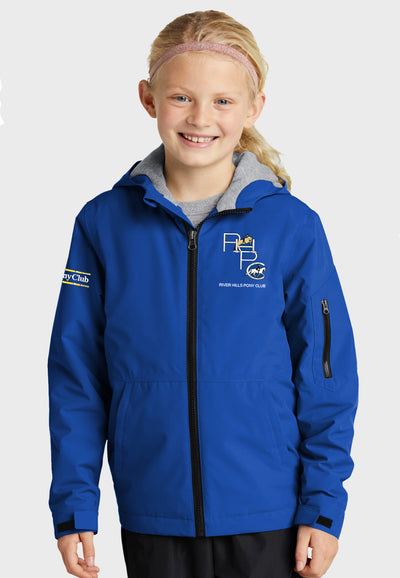 River Hills Pony Club Sport-Tek® Waterproof Insulated Jacket, Adult (unisex) and Youth Sizes