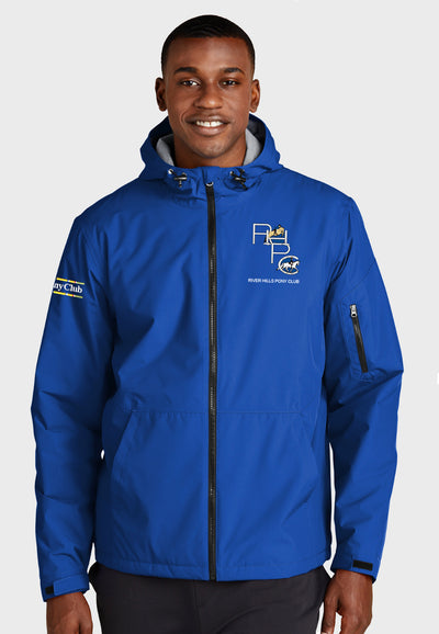 River Hills Pony Club Sport-Tek® Waterproof Insulated Jacket, Adult (unisex) and Youth Sizes
