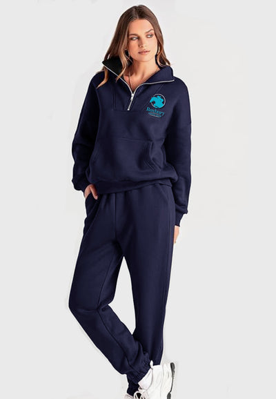 Roxbury Riding Club BTFBM 2-PIECE LOUNGE HOODIE OVERSIZED SWEATSUIT SET