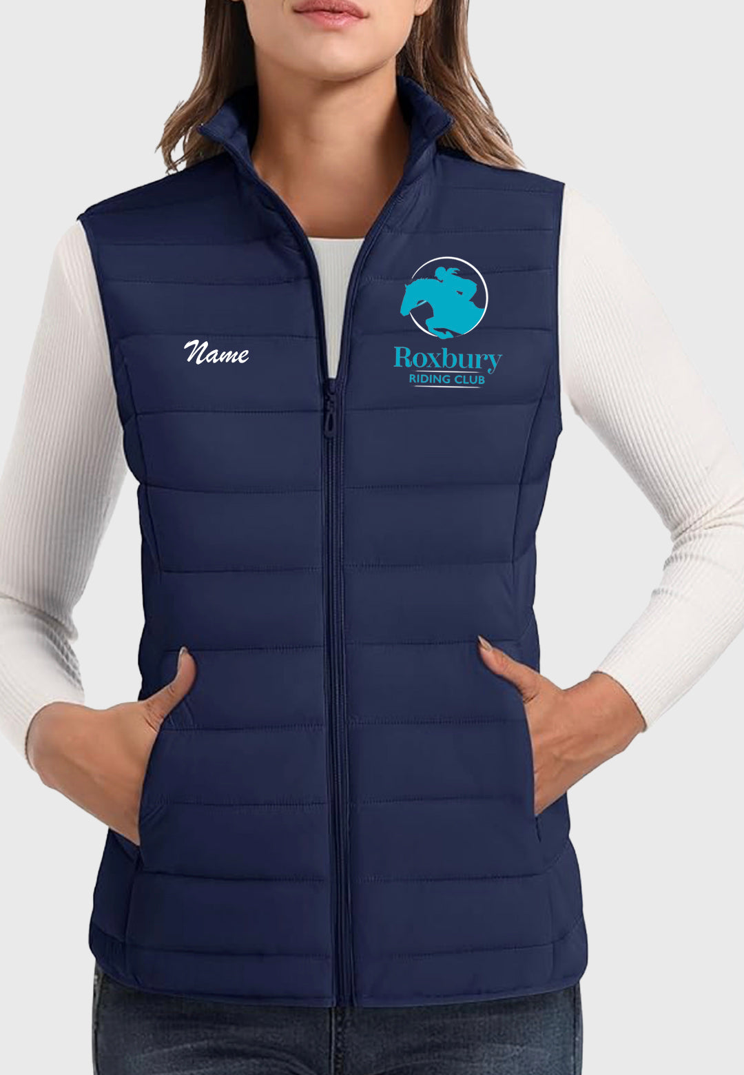 Roxbury Riding Center MAGCOMSEN Lightweight Women's Puffer Vest