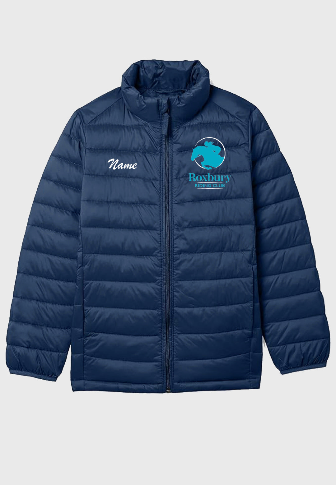 Roxbury Riding Club Essentials Lightweight Water-Resistant Packable Puffer Jacket - Youth