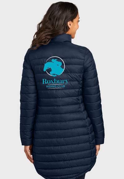 Roxbury Riding Club Port Authority® Ladies Horizon Puffy Long Jacket