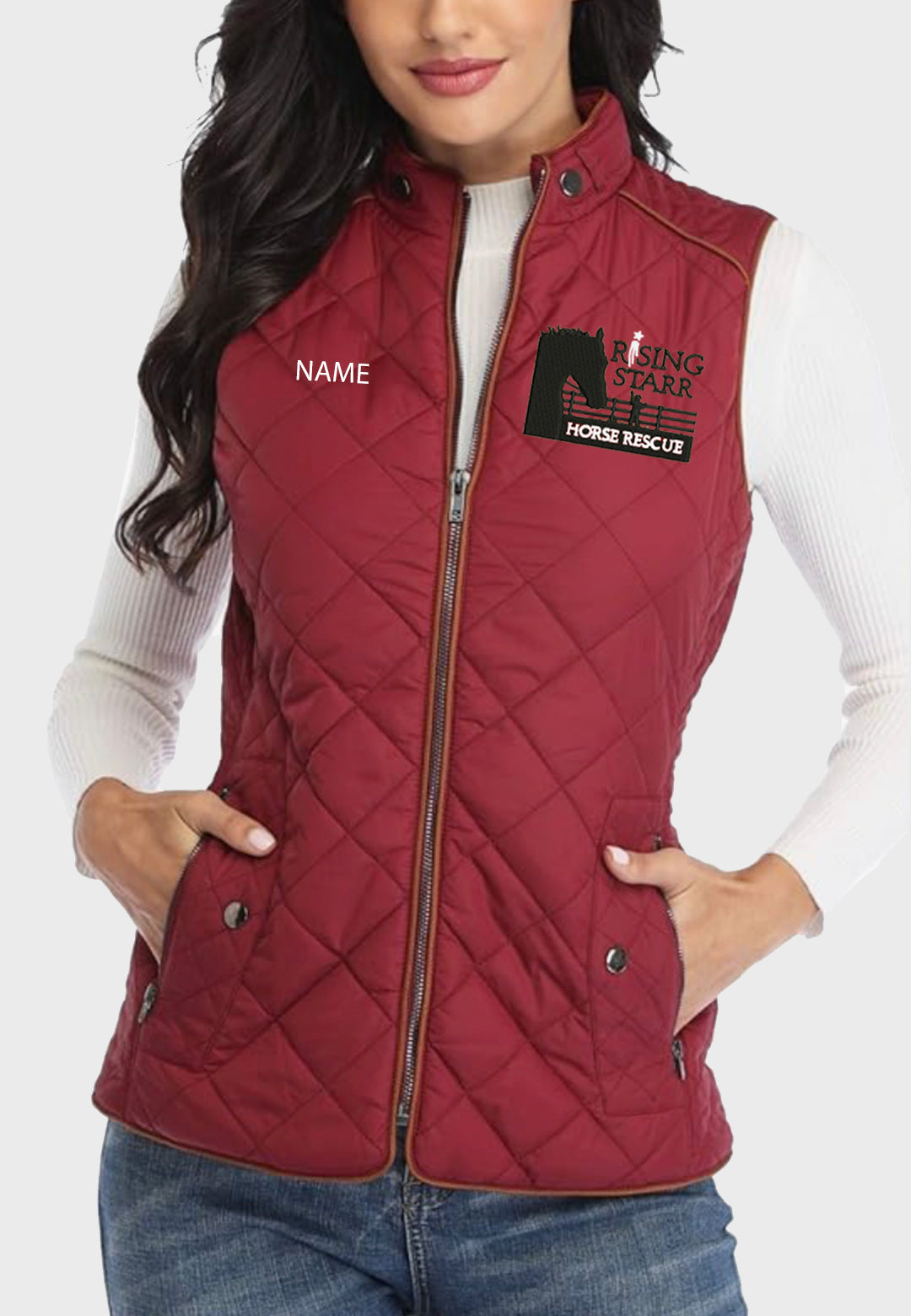 Rising Starr Ladies Miss Molly Quilted Vest