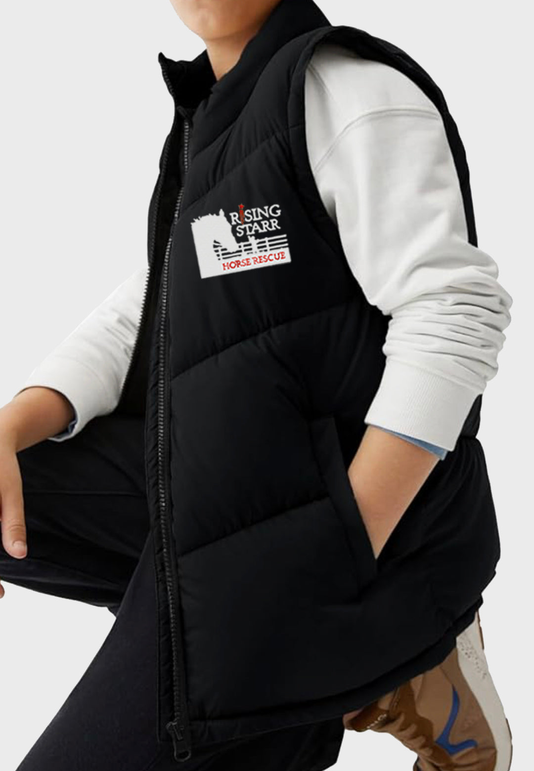 Rising Starr Youth Zip Up Puffer Vest