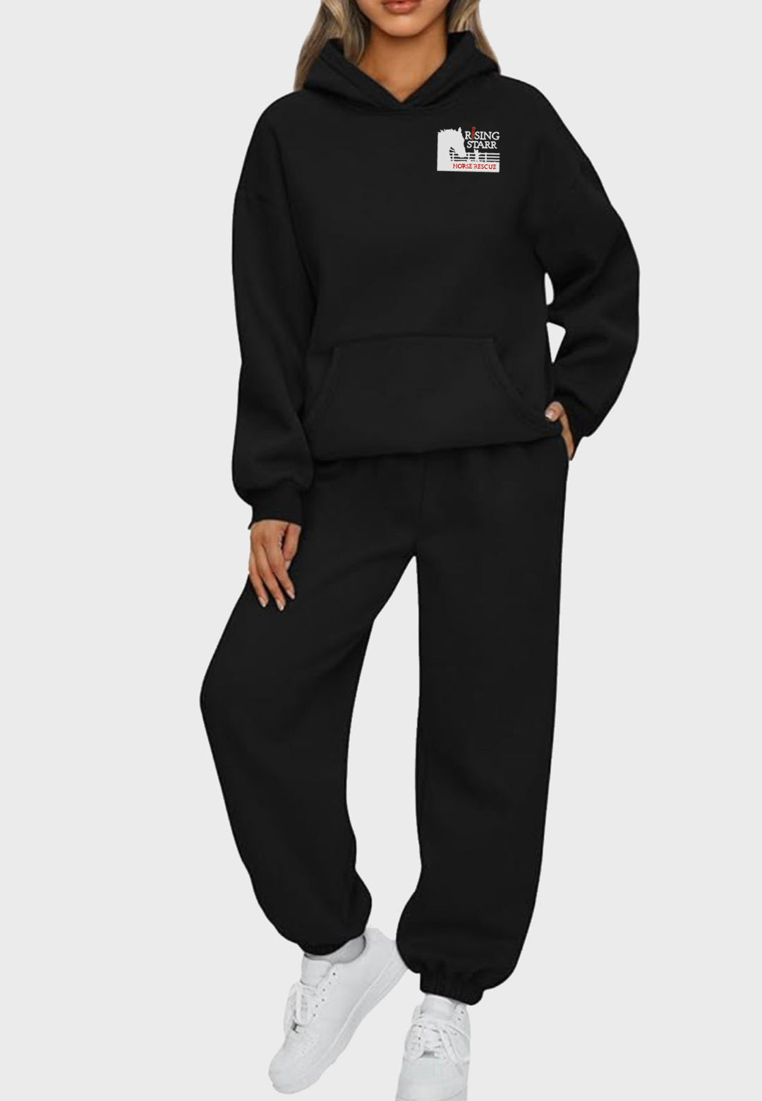 Rising Starr 2-PIECE LOUNGE HOODIE OVERSIZED SWEATSUIT SET