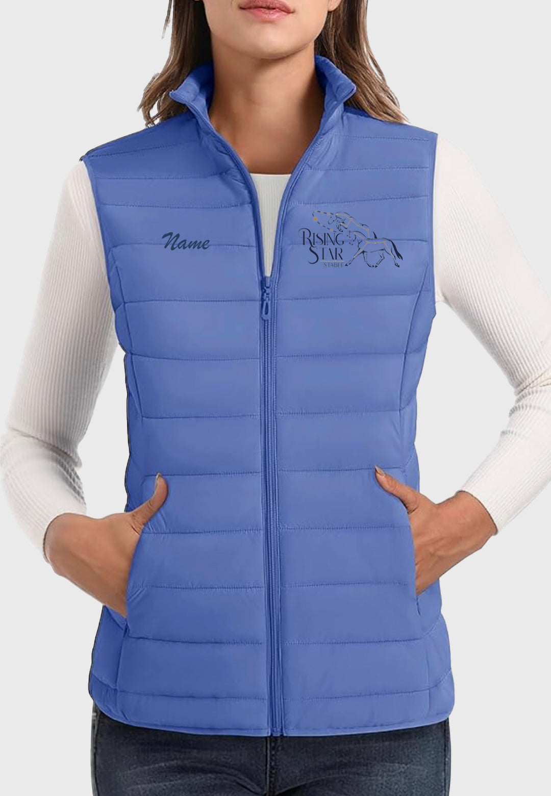 Rising Star Stable MAGCOMSEN Lightweight Women's Puffer Vest, 2 Color Options