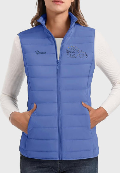 Rising Star Stable MAGCOMSEN Lightweight Women's Puffer Vest, 2 Color Options