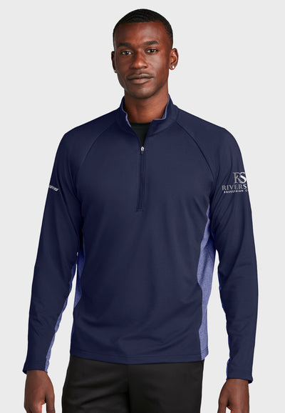 Riverside Equestrian Center Sport-Tek® Sport-Wick® Stretch Contrast 1/2-Zip Pullover - Ladies + Mens, 3 Color options