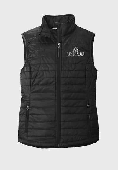 Riverside Equestrian Center Port Authority® Packable Puffy Vest - Ladies/Mens Styles, 3 Color Options