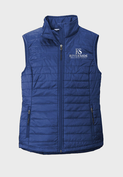 Riverside Equestrian Center Port Authority® Packable Puffy Vest - Ladies/Mens Styles, 3 Color Options