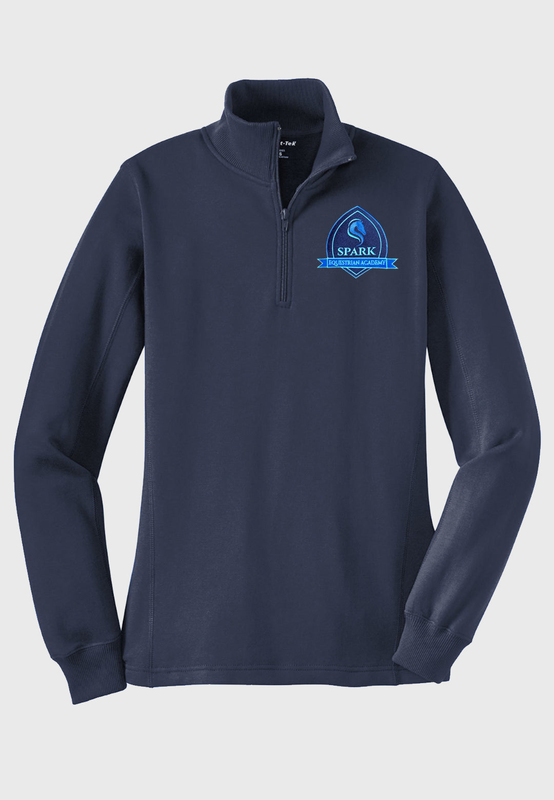 Spark Equestrian Academy Sport-Tek® 1/4-Zip Sweatshirt - Ladies/Mens Sizes, 2 Color Options