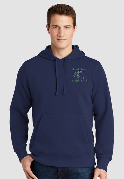 Sneak Away Riding Club Sport-Tek®  Navy Hooded Sweatshirt - Adult + Youth Sizes