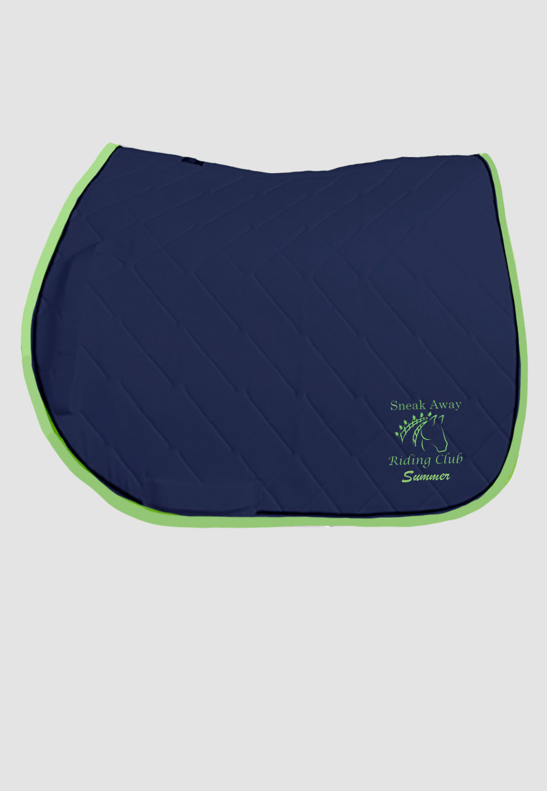 Sneak Away Riding Club Jacks Saddle Pads - Navy