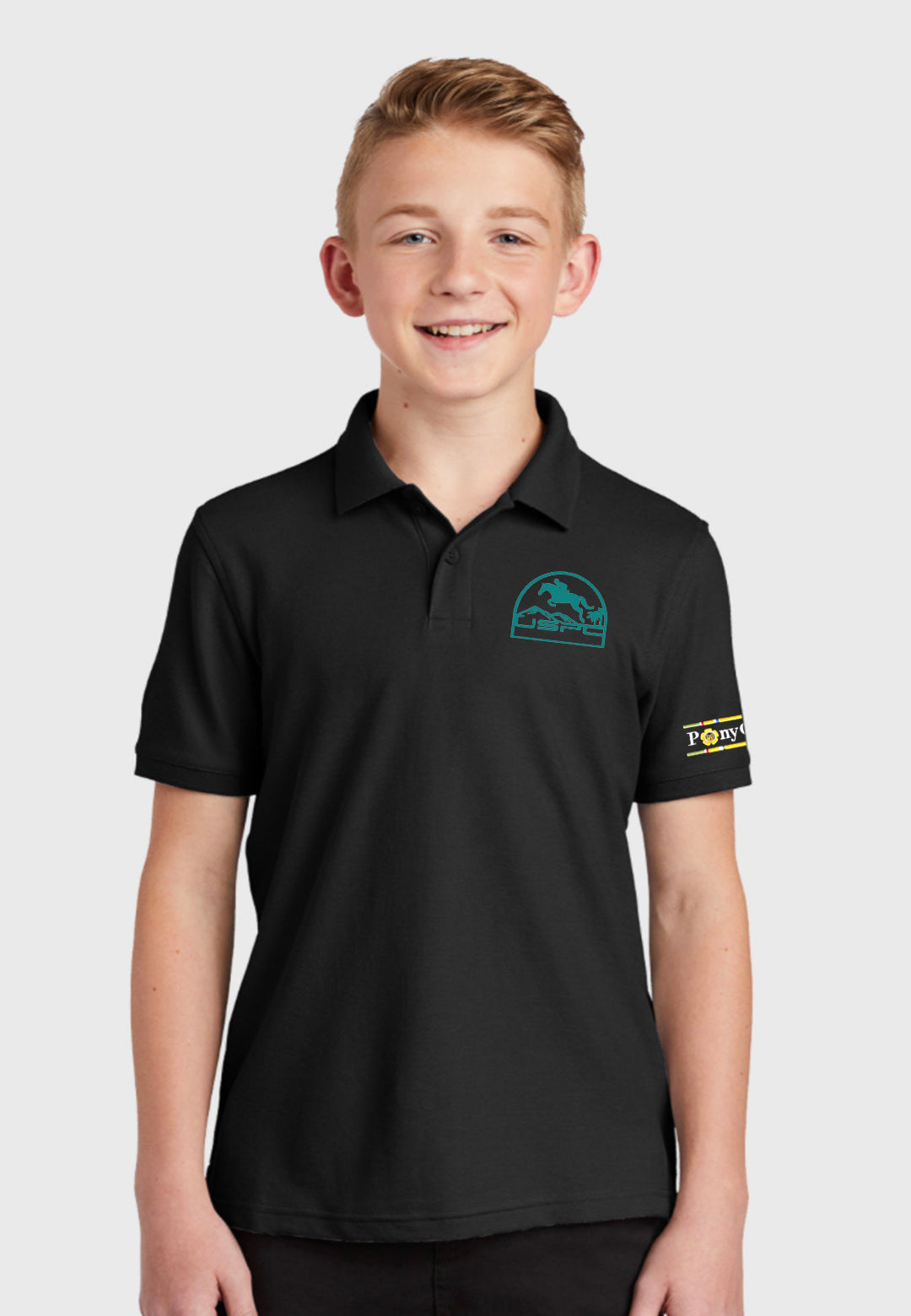 Southern CA USPC Port Authority® Youth Classic Pique Polo - Black