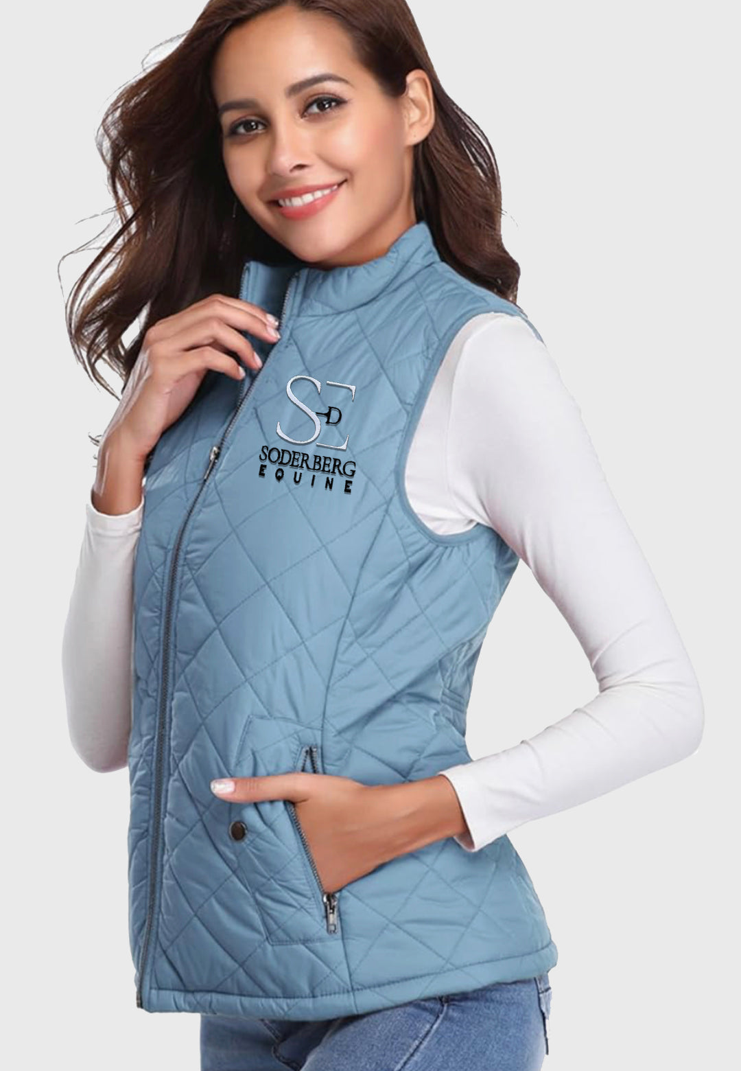 Soderberg Equine Fuinloth Women's Quilted Vest, 2 Color Options