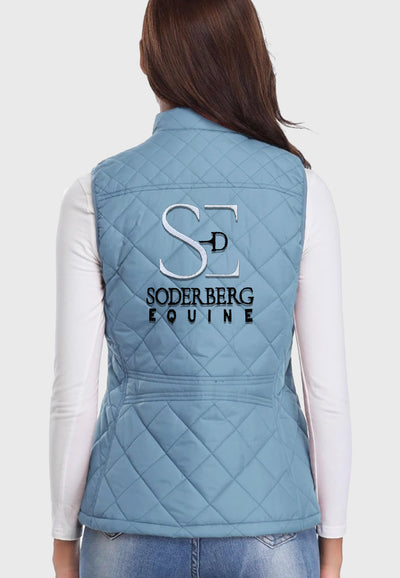 Soderberg Equine Fuinloth Women's Quilted Vest, 2 Color Options