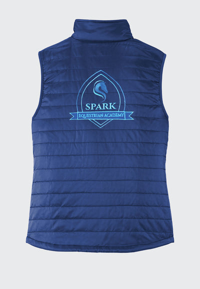 Spark Equestrian Academy Port Authority® Royal Packable Puffy Vest - Ladies/Mens Styles