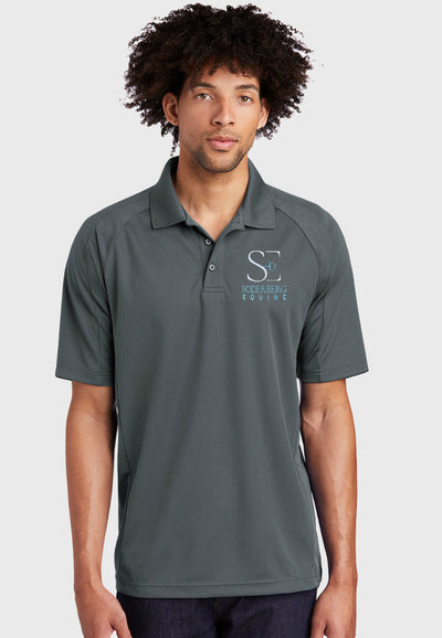 Soderberg Equine Sport-Tek® Mens Dri-Mesh® Pro Polo - 3 Color Options