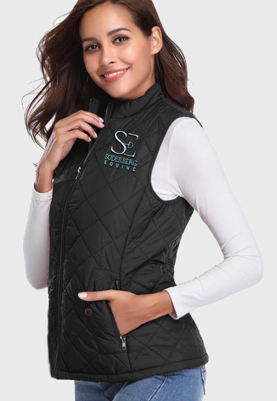 Soderberg Equine Fuinloth Women's Quilted Vest, 2 Color Options