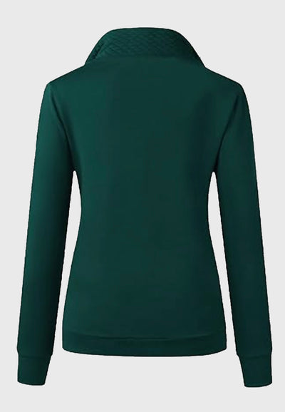 Second Glance Equestrian BTFBM Ladies Quilted 1/4 Zip Sweatshirt, 2 Color Options