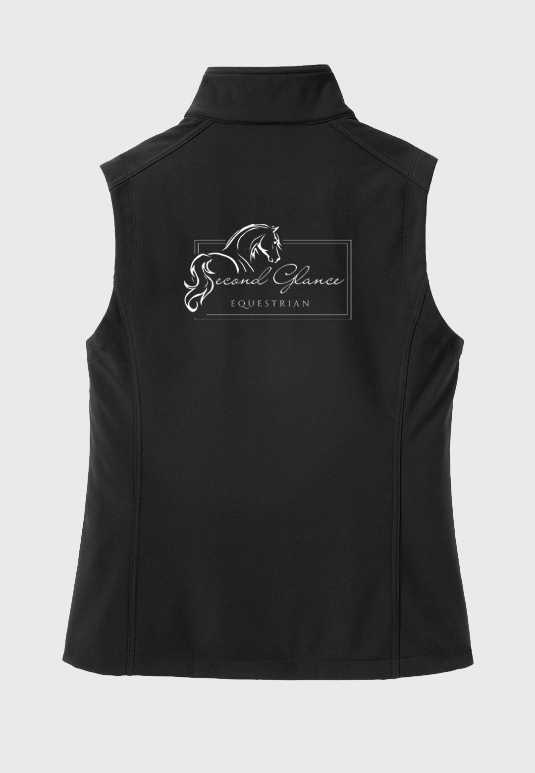 Second Glance Equestrian Port Authority® BlackCore Soft Shell Vest - Ladies + Mens