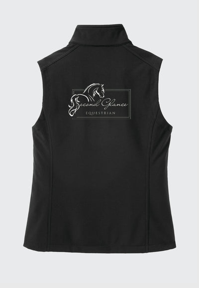 Second Glance Equestrian Port Authority® BlackCore Soft Shell Vest - Ladies + Mens