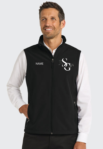 Second Glance Equestrian Port Authority® BlackCore Soft Shell Vest - Ladies + Mens