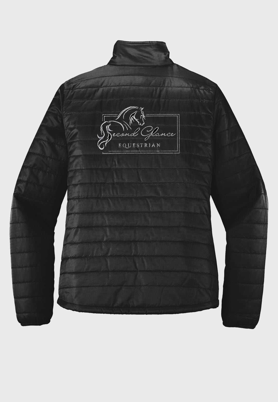 Second Glance Equestrian Port Authority® Packable Puffy Jacket - Ladies + Mens Sizes