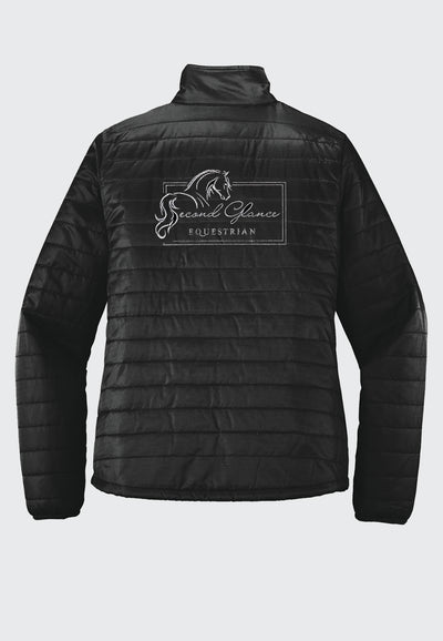 Second Glance Equestrian Port Authority® Packable Puffy Jacket - Ladies + Mens Sizes