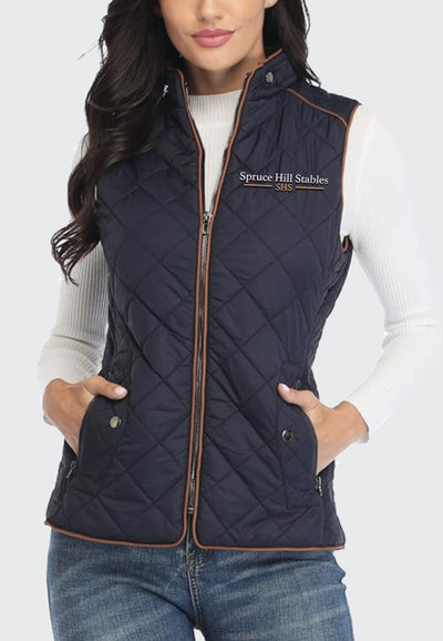 Spruce Hill Stables Ladies Miss Molly Quilted Vest