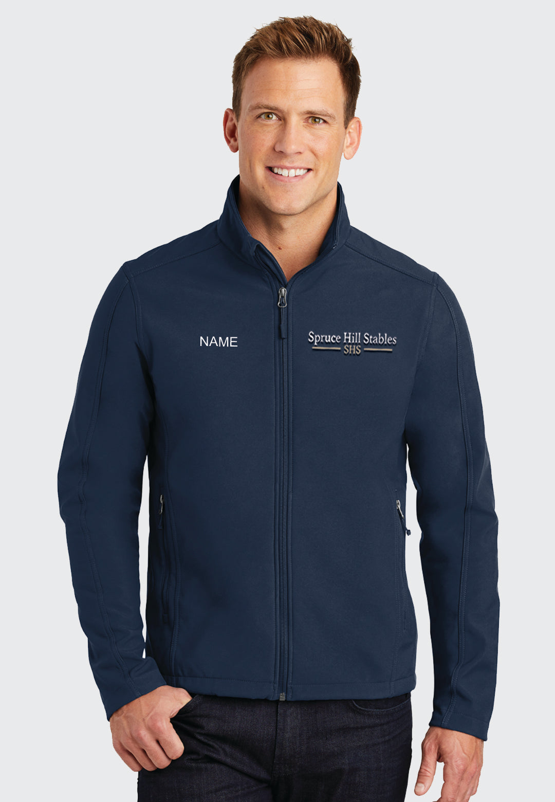 Spruce Hill Stables Port Authority® Mens Core Soft Shell Jacket