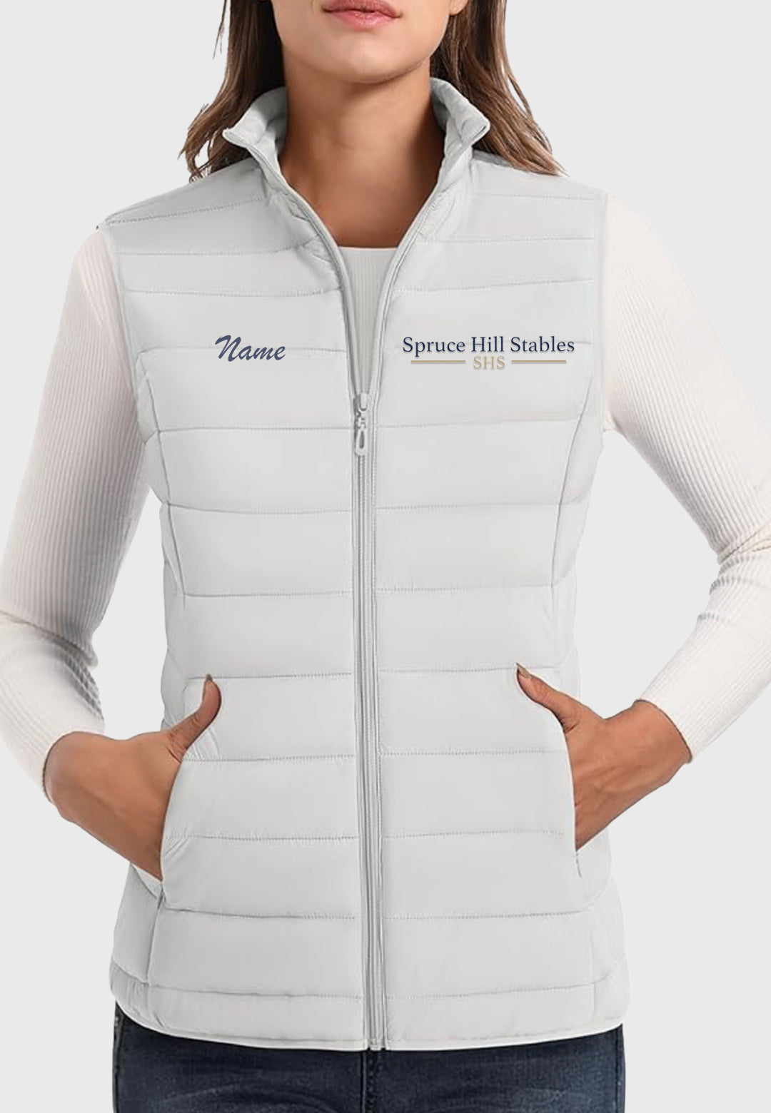 Spruce Hill Stables MAGCOMSEN Lightweight Women's Puffer Vest, 3 color options