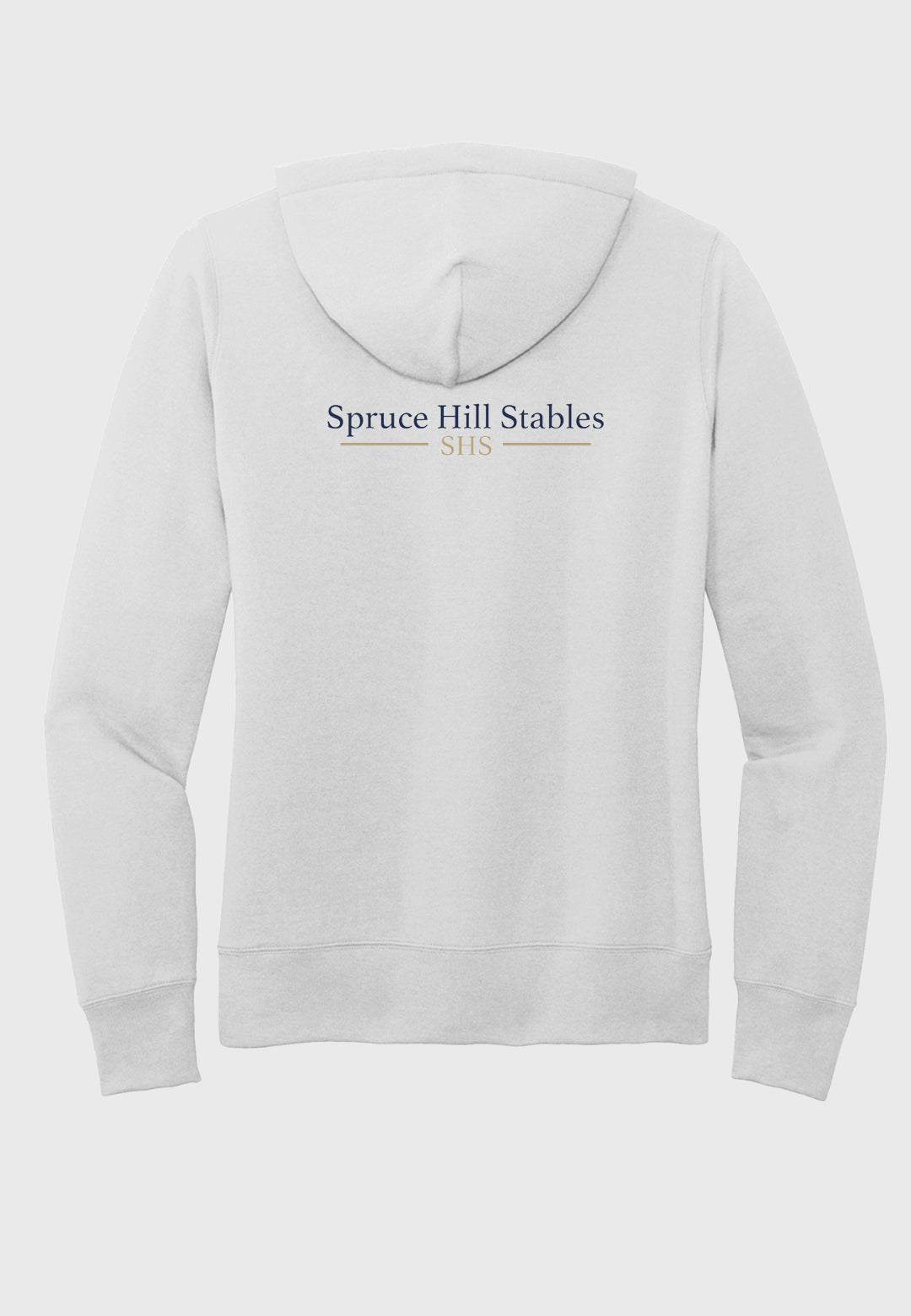 Spruce Hill Stables Port & Company® White Core Fleece Pullover Hooded Sweatshirt, Ladies, Mens + Youth Styles