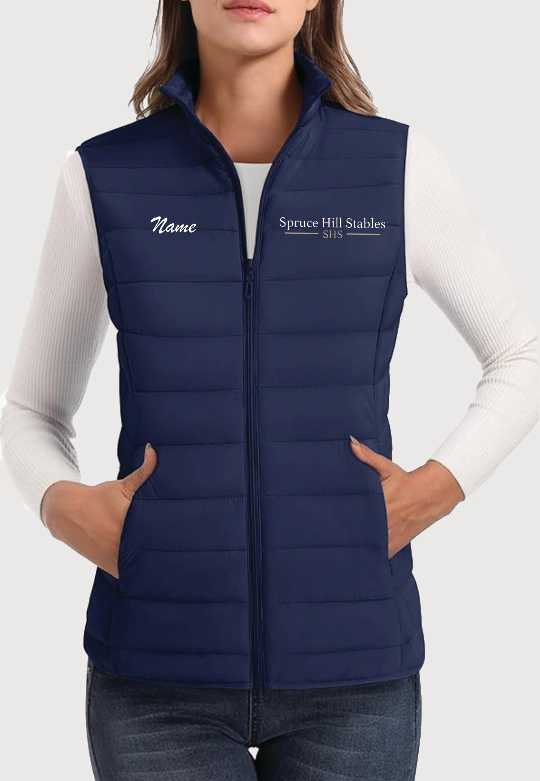 Spruce Hill Stables MAGCOMSEN Lightweight Women's Puffer Vest, 2 color options