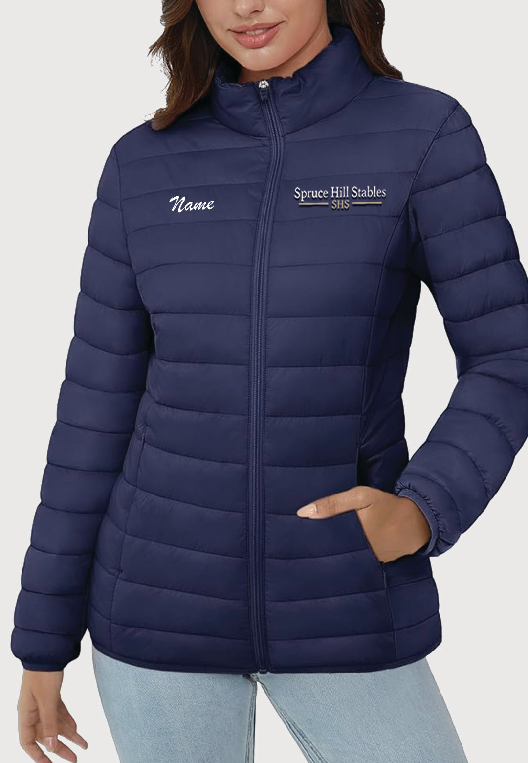 Spruce Hill Stables MAGCOMSEN Lightweight Women's Puffer Jacket, 2 Color Options