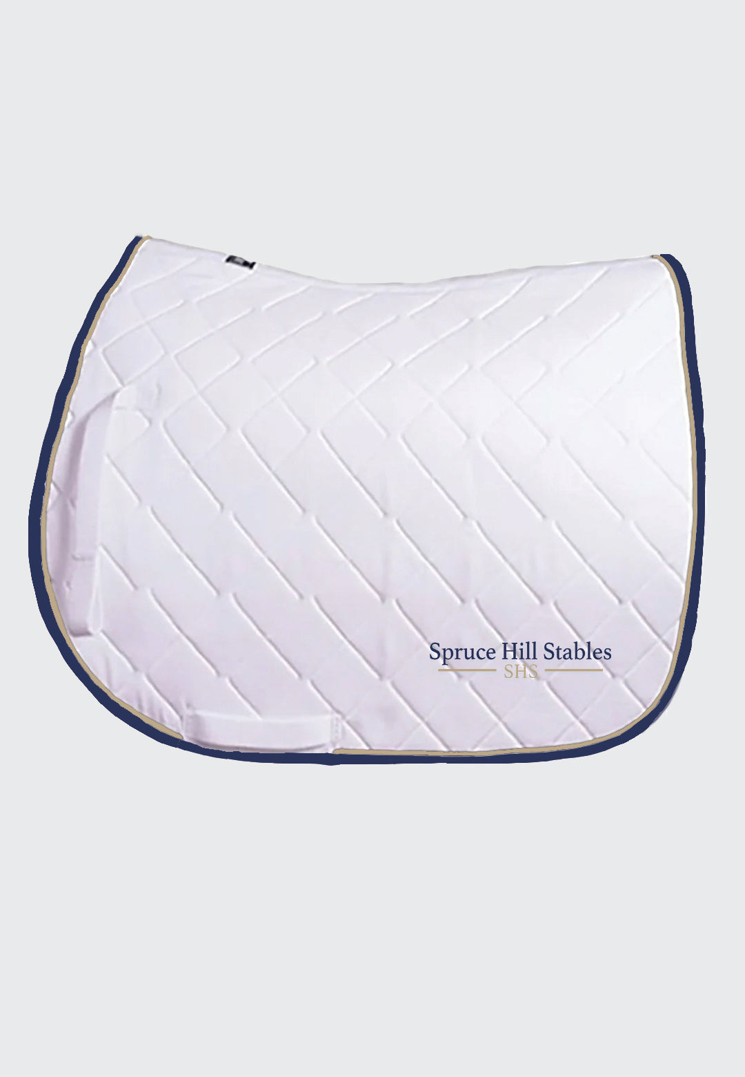 SpruceHill Stables JACKS ALL-PURPOSE PAD WITH CUSTOM PIPING