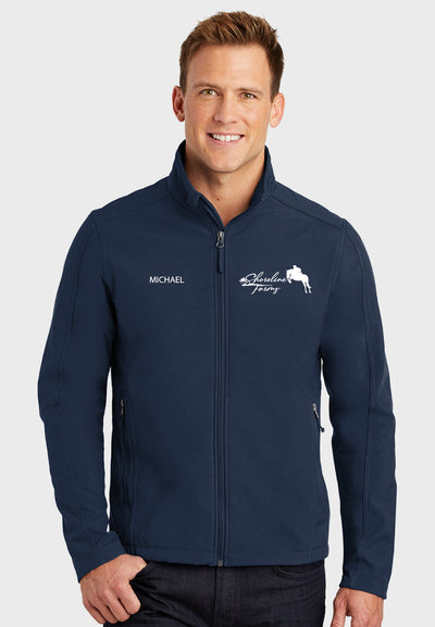 Shoreline Farms Port Authority® Core Navy Soft Shell Jacket - Men's/Ladies/Youth