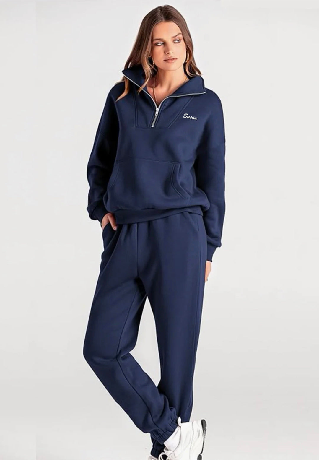 Shoreline Farms 2-PIECE LOUNGE HOODIE OVERSIZED SWEATSUIT SET