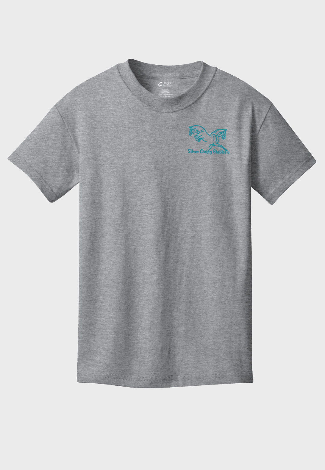 Silver Lining Stables Port & Company® Youth Core Cotton Tee - 2 Color Options