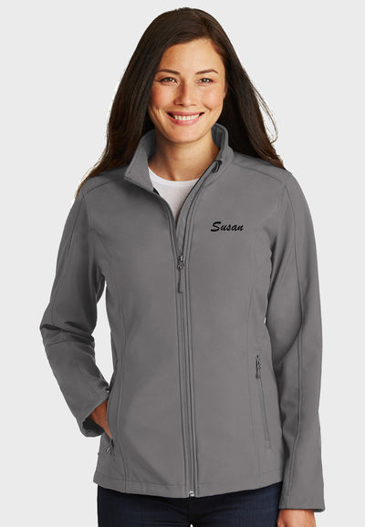 Silver Lining Stables Port Authority® Ladies Core Soft Shell Jacket - 2 Color Options