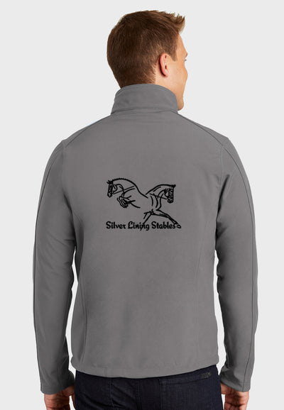 Silver Lining Stables Port Authority® Mens Core Soft Shell Jacket - 2 Color Options